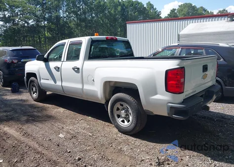 2015 Chevrolet Silverado 1500 Wt из США, поврежденный, VIN 1GCRCPEH1FZ257341